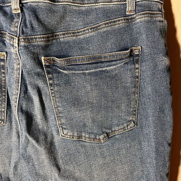 Talbots Jeans Sz 8 Raw Edge Everyday Jeans - Picture 8 of 10